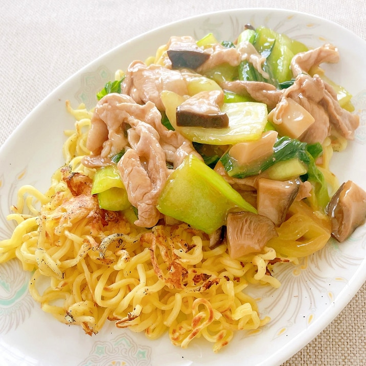 中華☆あんかけ焼きそば